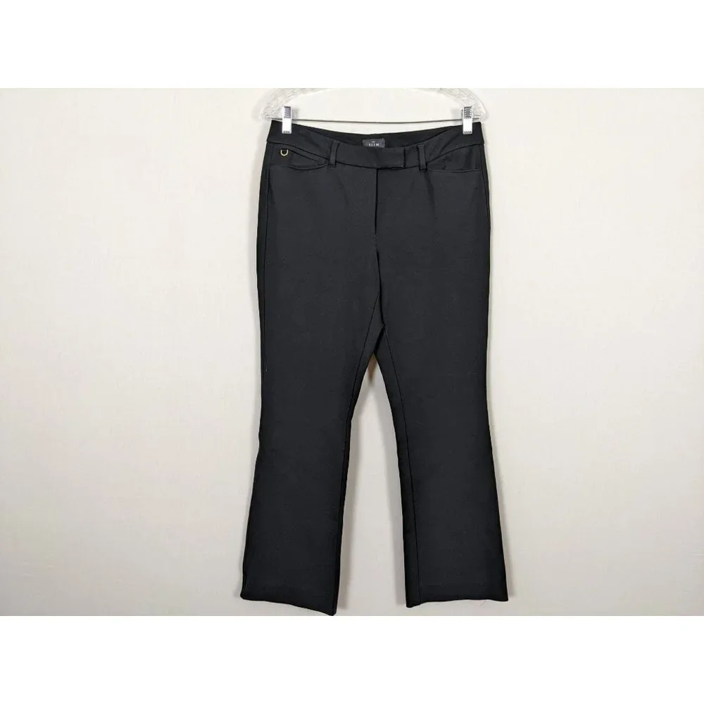 White House Black Market The slim Boot black pants size 8 - Picture 7 of 8